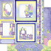 Набор бумаги 30х30 см "Spring Garden", 24 листа (Heartfelt Creations)