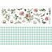 Лист с картинками 10х30 см "Нежность природы" (ScrapMania)