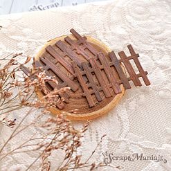 Нож "Старый забор", 3,9х5,1 см (ScrapMania)