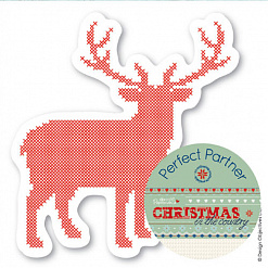 Резиновый штамп "Christmas in the Country. Олень" (DoCrafts)