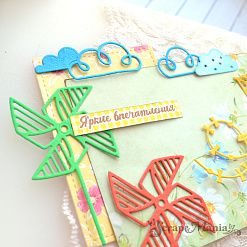 Нож "Детское счастье. Воздушный змей", 4,4х8,8 см (ScrapMania)