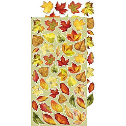 Набор бумаги 30х15 см "Autumn beauty. Для вырезания. Цветы", 12 листов (CraftO'clock)