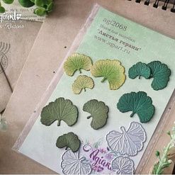Нож "Листья герани", 3,2х2,5 см (AgiArt)