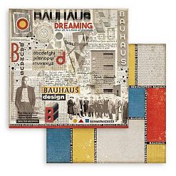 Набор бумаги 15х15 см "Bauhas", 10 листов (Stamperia)