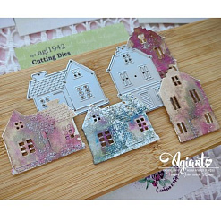 Нож "Уютные домики", 5х3,5 см (AgiArt)
