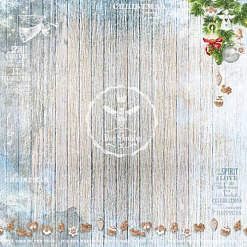 Набор бумаги 30х30 см "The Nutcracker", 8 листов (Bee Shabby)