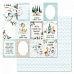 Набор бумаги 30,5х30,5 см "Этника новогодняя", 12 листов (ScrapMania)