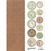 Лист с картинками 10х30 см "На лесной опушке. Часы" (ScrapMania)