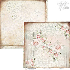 Набор бумаги 30х30 см "Romantic Shabby Chic", 6 листов (Alchemy of Art)
