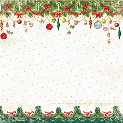 Набор бумаги 30х30 см "The Nutcracker", 8 листов (Bee Shabby)