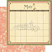 Набор бумаги 30х30 см "Children's Hour. Calendar Pad", 24 листа (Graphic 45)