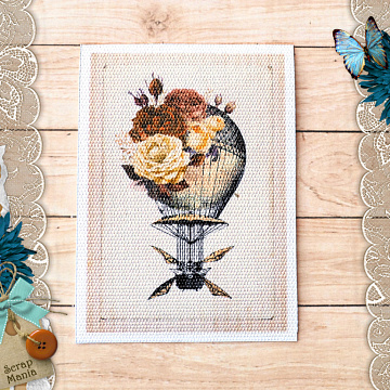 Тканевая карточка "Вечные странники. Вверх" (ScrapMania)
