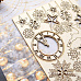 Чипборд "Фономикс. Новогодний. Олень. Новый год", 12х15 см (ScrapMania)