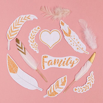Набор перьев "My family" (АртУзор)