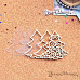 Шейкер "Фономикс. Новогодний. Ажурная елка мини", 5х5,2 см (ScrapMania)