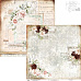 Набор бумаги 30х30 см "Romantic Shabby Chic", 6 листов (Alchemy of Art)