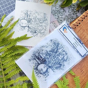 Штамп "Карта", 10х15 см (DreamLight Studio)