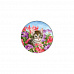Фишка "Котенок среди цветов" (ScrapMania)