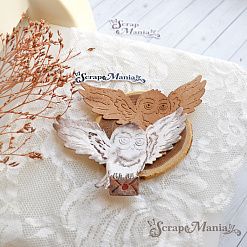 Нож "Волшебник. Сова", 5,5х8,5 см (ScrapMania)