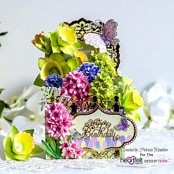 Набор бумаги 30х30 см "Spring Garden", 24 листа (Heartfelt Creations)