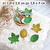 Нож "Листья леса. Куст и дерево", 3,8х4 см (ScrapMania)