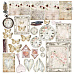 Набор бумаги 30х30 см "Romantic Shabby Chic", 6 листов (Alchemy of Art)