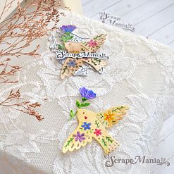 Нож "Летние сказки. Птица счастья", 4,7х6,6 см (ScrapMania)