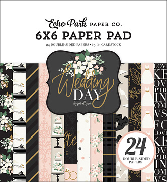 Набор бумаги 15х15 см "Wedding day" (Echo Park)