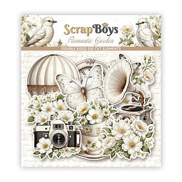 Набор вырубок "Romantic garden", 41 шт (ScrapBoys)