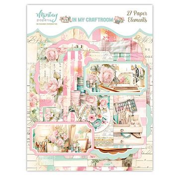 Набор вырубок "In My Craftroom", 27 шт (Mintay)