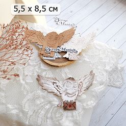 Нож "Волшебник. Сова", 5,5х8,5 см (ScrapMania)