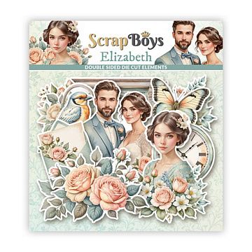 Набор вырубок "Elizabeth", 47 шт (ScrapBoys)