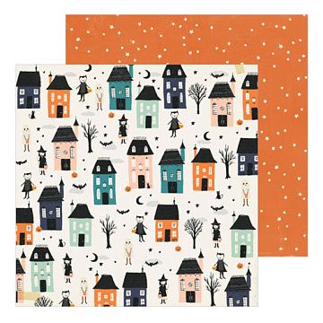 Бумага "Hey, Pumpkin. Happy Haunting" (Crate paper)