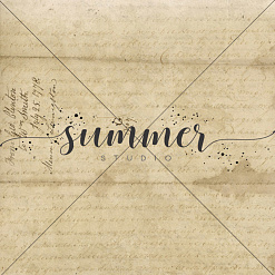 Набор бумаги 20х20 см "Vintage Library", 16 листов (Summer Studio)