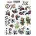 Наклейки 16х21,5 см "The spirit of Christmas" (Фабрика Декору)