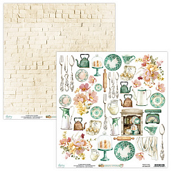 Бумага 30х30 см "Nana's Kitchen. Для вырезания" (Mintay)