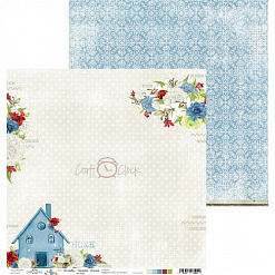 Набор бумаги 30х30 см "Home… Sweet home", 6 листов (CraftO'clock)