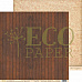 Набор бумаги 30х30 см "Старые письма", 12 листов  (EcoPaper)