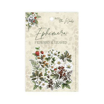 Набор высечек "Into the Woods. Цветы и листья", 15 шт (Piatek13)