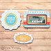 Набор цветного чипборда "Первоклашка" (ScrapMania)