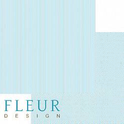 Бумага "Чисто и просто, базовая. Нежный Тиффани" (Fleur-design)
