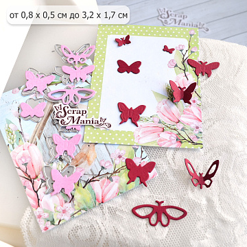 Нож "Бабочки", 3,2х1,7 см (ScrapMania)