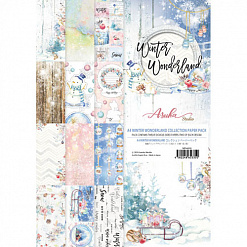 Набор бумаги А4 "Winter Wonderland", 12 листов (Asuka Studio)