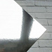Дизайнерская бумага 30х30 см Splendorlux Mirror Argento Зеркальный картон