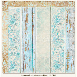 Набор бумаги 30х30 см "Gossamer blue", 6 листов (Lemon Craft)