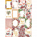 Набор карточек "Роскошный фламинго", 16 шт (ScrapMania)