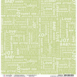 Бумага "My First Year. Height & Weight" (Ciao bella)