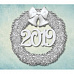 Молд "Венок 2019", малый (Просвет)