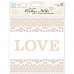 Набор заготовок для открыток 15х15 см "Vintage Notes", с конвертами, 6 шт (DoCrafts)