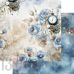 Набор 30х30 см "Vintage in blue", 9 листов (13Arts)